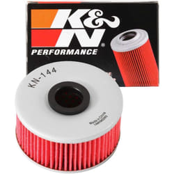 K&N Motorcycle Oil Filter: High Performance  Premium  Designed to be u