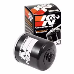 K&N Motorcycle Oil Filter: High Performance Premium Designed to be u