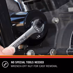 K&N Motorcycle Oil Filter: High Performance  Premium  Designed to be u