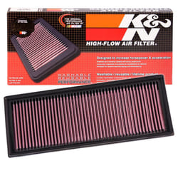 K&N Engine Air Filter: Reusable  Clean Every 75 000 Miles  Washable  R