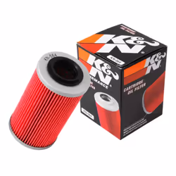 K&N Motorcycle Oil Filter: High Performance Premium Designed to be u