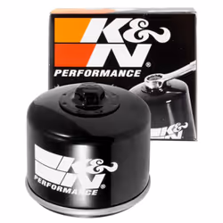 K&N Motorcycle Oil Filter: High Performance  Premium  Designed to be u
