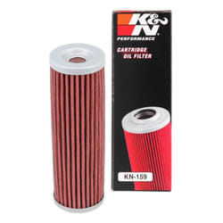 K&N Motorcycle Oil Filter: High Performance  Premium  Designed to be u