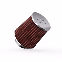 K&N Universal Clamp-On Air Intake Filter: High Performance Premium Replacement Air Filter: Flange Diameter: 2.75 In Filter ...