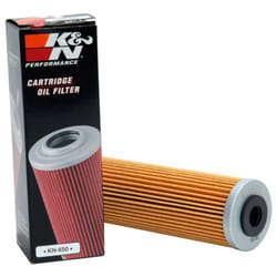 K&N Motorcycle Oil Filter: High Performance  Premium  Designed to be u