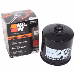 K&N Motorcycle Oil Filter: High Performance Premium Designed to be u