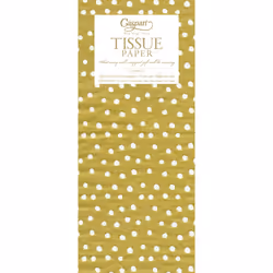 Entertaining with Caspari Tissue Paper Small Dots Gold 4Sheets
