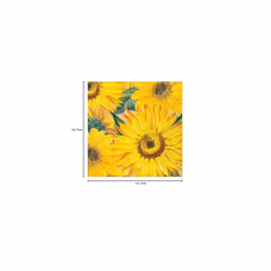 Sunflowers Paper Cocktail Napkins, 20 Per Package