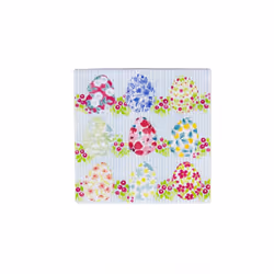 Caspari Floral Easter Eggs Boxed Paper Cocktail Napkins  40 Per Box