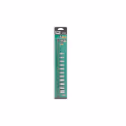 Arrow Fastener SK01503 0.25 in. Drive 6 Point Metric Standard Chrome Socket Set, 11 Piece