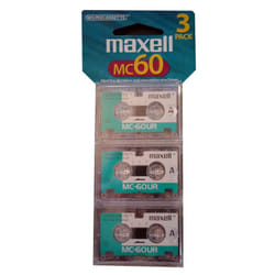 Maxell Micro Cassettes (Pack of 3)