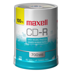 Maxell 648200 blank CD CD-R 700 MB 48x 100 pc(s)