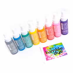 S.E.I. Playful Pastel Tie Dye Kit  Fabric Spray Tie Dye Set  Easy Clean Up  Easy Application  Tie Dye 8 Pack of Colors