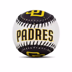 Franklin Sports San Diego Padres MLB Team Baseball - MLB Team Logo Soft Baseballs - Toy Baseball for Kids - Great Decoration ...