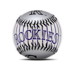 Franklin Sports colorado Rockies MLB Team Baseball - MLB Team Logo Soft Baseballs - Toy Baseball for Kids - great Decoration for Desks and Office