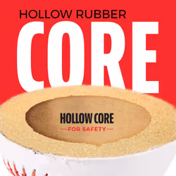 MLB Soft-Strike Teeball - Official Size and Weight Approved For Teeball - Hollow Rubber Core Technology For Safety - MLB Teeball Ball For Indoor/Outdo