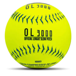 Franklin Sports 12 Slowpitch Tournament Softballs - Great for Practice + Training - Official Size + Weight - 1 Pack