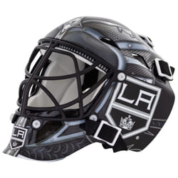 Franklin Sports NHL Los Angeles Kings Mini Hockey Goalie Mask with Case - Collectible Goalie Mask with Official NHL Logos and Colors white