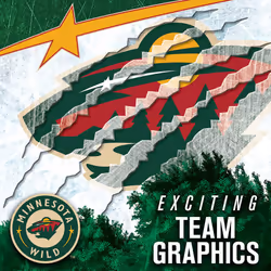 NHL Minnesota Wild Team Logo Mini Hockey Goalie Mask with Case - Collectible Goalie Mask with Official NHL Logos and Colors