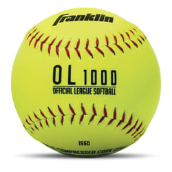 Franklin Sports Official Size Softballs - 12"""" Fastpitch Practice Great for + Training Weight 4 Pack