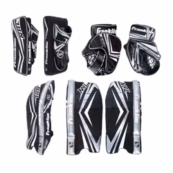 Franklin Sports Kids Street Hockey Goalie Pads Set - Youth Street Hockey Goalie Gear - Junior Blocker  Glove + Pads - Comp100 ...