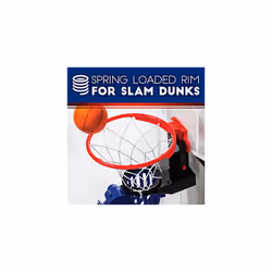 Franklin Sports Over The Door Basketball Hoop With Ball Return - Game