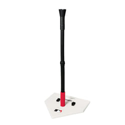 Franklin Sports MLB Kids Teeball Batting Tee + Stand - Adjustable Youth Hitting Tee for Baseball + Teeball - Perfect for Kids + Toddlers  Black/White/