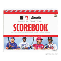 Franklin Sports Baseball + Softball Scorebook - Score Keeping Book for