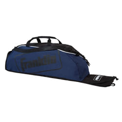 Franklin Sports Youth Baseball + Softball Bat Bag - Boys + Girls Tee Ball for Kids - Junior Bat + Equipment Bag - Navy Blue