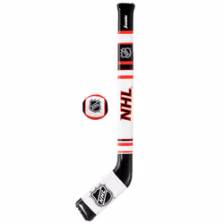 Franklin Sports NHL Kids Hockey Stick & Ball Set Soft Sport Technology 24.5 in for Ages 3+