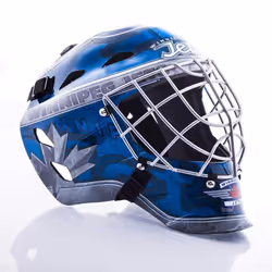 Franklin Sports NHL Winnepeg Jets Mini Hockey Goalie Mask with Case - Collectible Goalie Mask with Official NHL Logos and Colors
