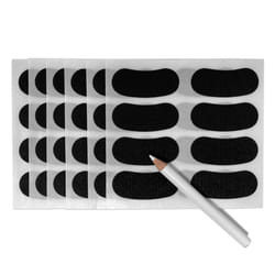 Franklin Sports Customizable Lettering Baseball and Football Eye Black Stickers  White Pencil Included
