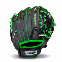 Franklin Sports Softball Glove - Windmill Fastpitch + Slowpitch Softball Glove - Green Softball Mitt - Right Hand Throw Adult ...