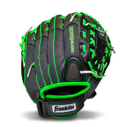 Franklin Sports Softball Glove - Windmill Fastpitch + Slowpitch Softball Glove - Green Softball Mitt - Right Hand Throw Adult + Youth - 12""