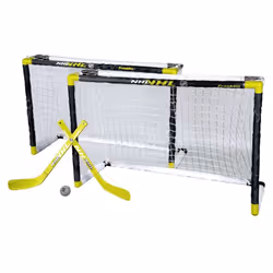 Franklin Sports Knee Hockey Goal Set - Mini Hockey Goals - 2 Goals - P