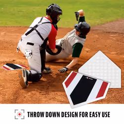 MLB High Visibility Pitchers Training Plate  17-Inch