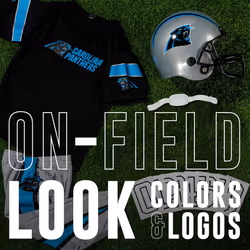 Franklin Sports Carolina Panthers Kids Football Uniform Set - NFL Yout