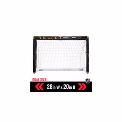 Franklin Sports NHL Vegas Golden Knights Mini Hockey Goal Set, Black, One Size