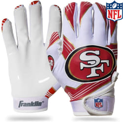 Franklin Sports San Francisco 49ers Youth NFL Football Receiver Gloves