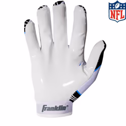 Franklin Sports Carolina Panthers Youth NFL Football Receiver Gloves -