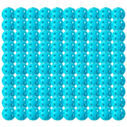 Franklin Sports X-26 Indoor Pickleballs - Bulk Indoor Court Balls - USA Pickleball (USAPA) Tournament Approved - Bulk 100 Pack Inside Balls - Blue