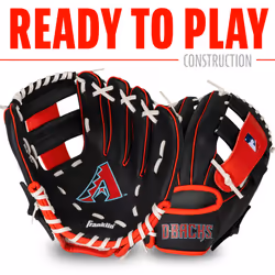 Franklin Sports MLB Youth Teeball Glove and Ball Set - Kids Philadelphia Phillies Baseball and Teeball Glove and Ball - Perfect First Kids G