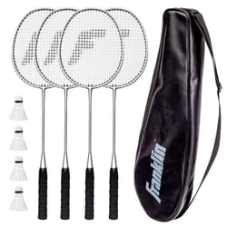 Franklin Sports Badminton Racket and Shuttlecock Set - Includes (4) Ra