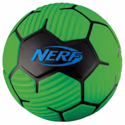 Nerf Proshot Foam Soccer Ball Green/Black 7"