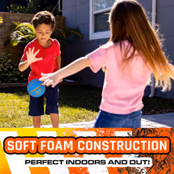 Nerf Kids Mini Foam Sports Ball Set-Soft Foam Football Soccer Ball+Basketball Set for Kids-All Sport Mini Ball Set-Indoor+Outdoor Youth Sport Balls-Pe