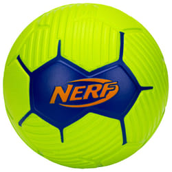 Nerf Kids Foam Mini Soccer Ball - Proshot Youth Soccer Ball - 7"""" Indoor + Outdoor Ball for Kids + Toddlers -Green/Blue