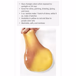 Elmer's Metallic Glue  Yellow/Red