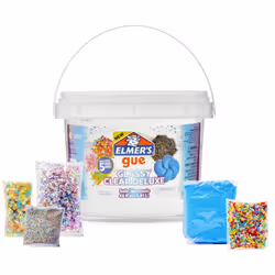 Elmer's Gue Premade Includes 5 Sets of Slime Add-ins 3 Lb. Bucket Gl