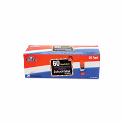 Elmers E503 Disappearing Purple All Purpose Glue Sticks Purple-Clear 60-Box