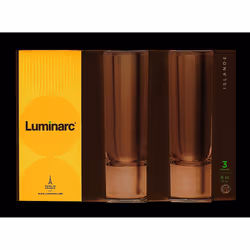 6 Or 12 Luminarc Drinking Glasses Set Water Whisky - 12, 60ml Shot Glass